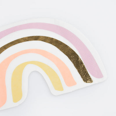 Meri Meri Napkins , Set of 16 - Happy Icons shaped swanky boutique malta 