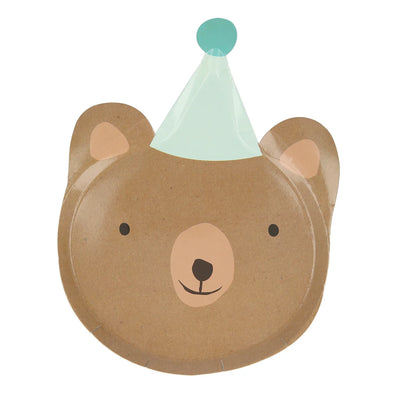 Meri Meri Party Side Plates, 8-Pack - Animal Parade-Swanky Boutique Malta