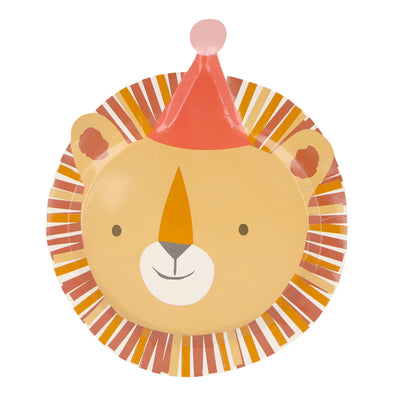 Meri Meri Party Side Plates, 8-Pack - Animal Parade-Swanky Boutique Malta