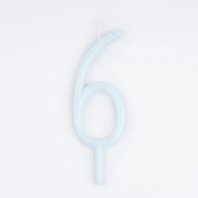 Slim Number Candles (No. 1 to 7)