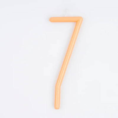 Slim Number Candles (No. 1 to 7)
