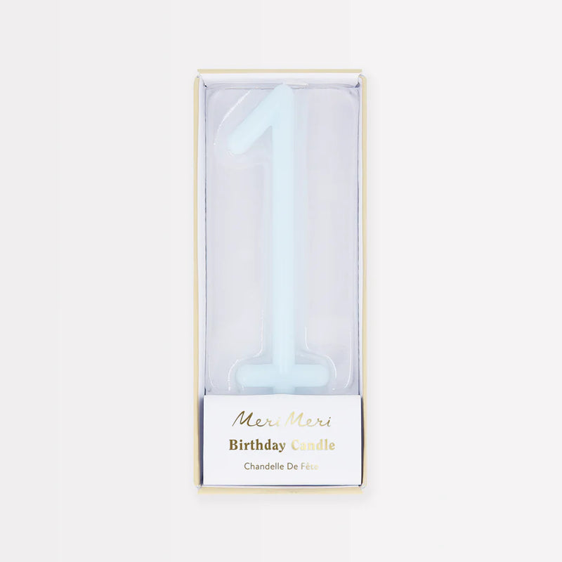 Slim Number Candles (No. 1 to 7)