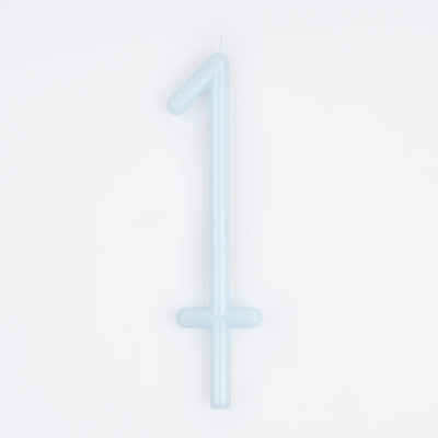 Slim Number Candles (No. 1 to 7)