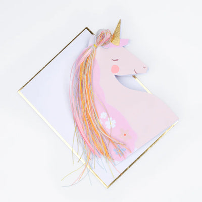 Meri Meri Unicorn Birthday Card - Swanky Boutique Malta