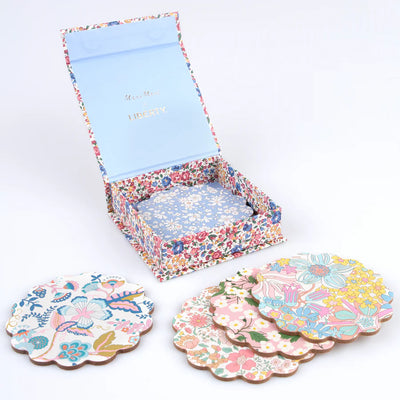 Meri Meri x Liberty Mixed Set Coasters - Swanky Boutique Malta