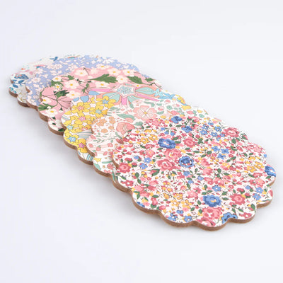 Meri Meri x Liberty Mixed Set Coasters - Swanky Boutique Malta