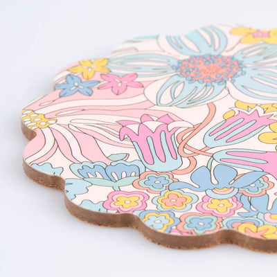 Meri Meri x Liberty Mixed Set Coasters - Swanky Boutique Malta