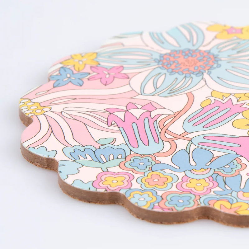 Meri Meri x Liberty Mixed Set Coasters - Swanky Boutique Malta