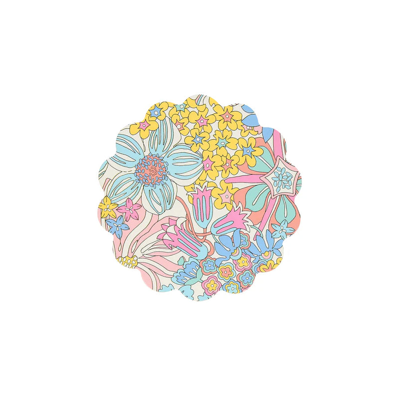 Meri Meri x Liberty Mixed Set Coasters - Swanky Boutique Malta