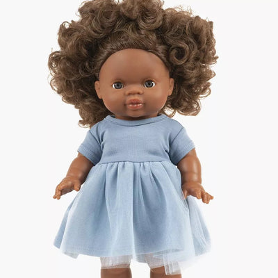 Minikane - Rosana Short Sleeve Tutu for Minikane 34cm Dolls - Cobalt Blue - Swanky Boutique Malta 