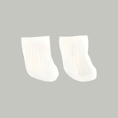 Minikane Dolls Clothing White Cotton Socks - Swanky Boutique