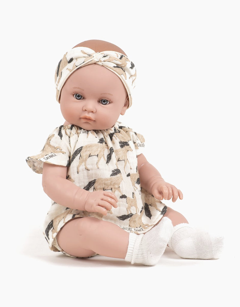Minikane Dolls Clothing White Cotton Socks - Swanky Boutique