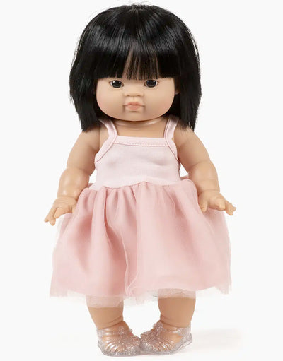 Minikane Rosella tutu in pale pink jersey - Swanky Boutique
