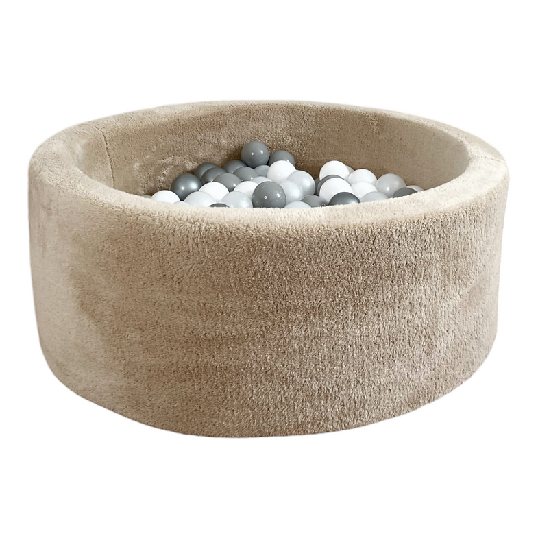 Moje Ball Pit Teddy Beige - Swanky Boutique Malta