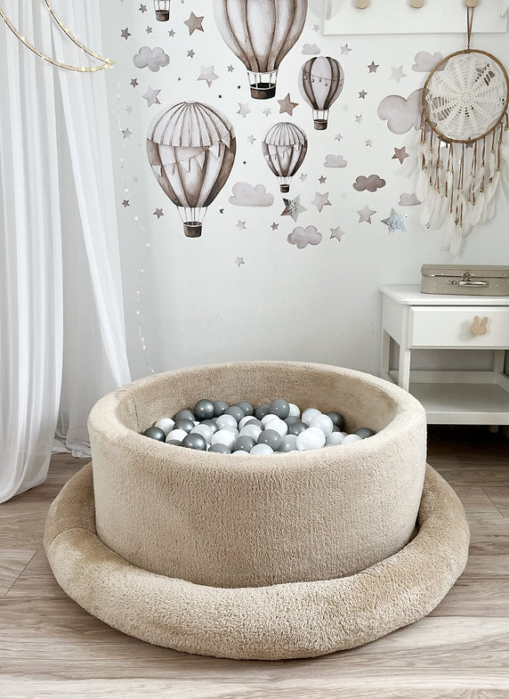 Moje Ball Pit Teddy Beige - Swanky Boutique Malta