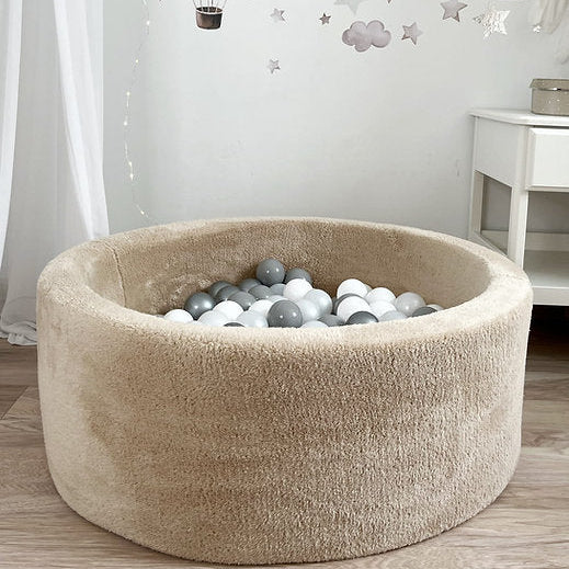 Moje Ball Pit Teddy Beige - Swanky Boutique Malta