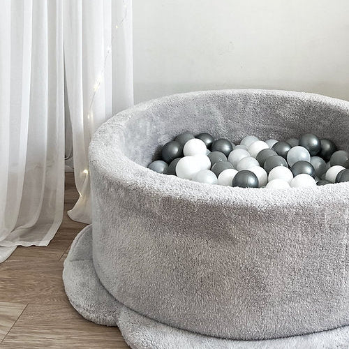 Moje Ball Pit Teddy Grey - Swanky Boutique Malta