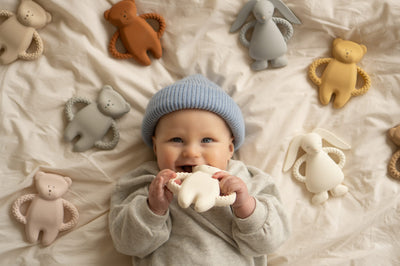 Teether, Natural Rubber - Sand