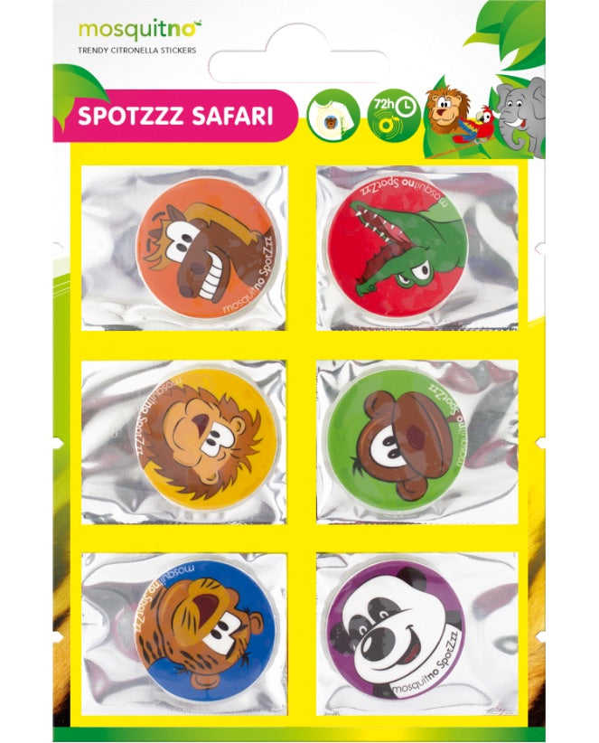 MosquitNo Insect Repellent Stickers Safari - Swanky Boutique Malta 
