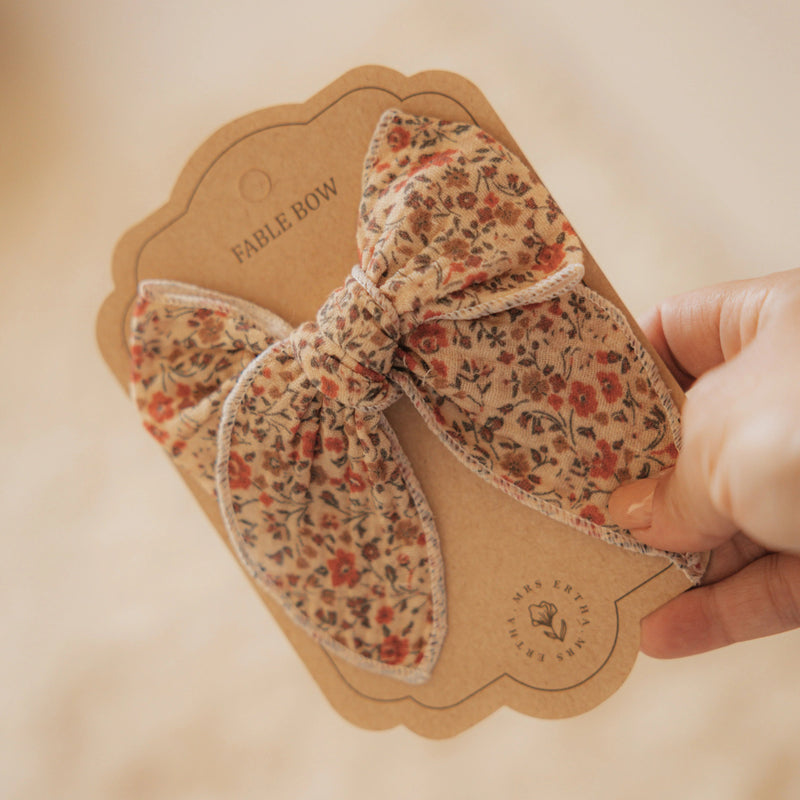 Mrs Ertha Fable Bow Clip- Magic Garden Swanky Boutique Malta