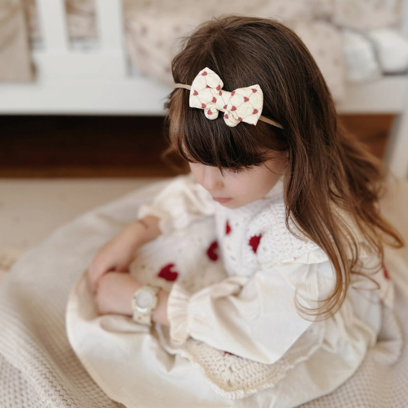 Mrs Ertha-Little Bow Headband - Lovely Roots- Swanky Boutique Malta 