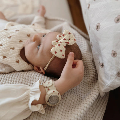 Mrs Ertha-Little Bow Headband - Lovely Roots- Swanky Boutique Malta 