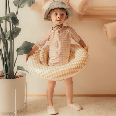 Mrs Ertha- Inflatable Baby Swim Ring Speckled Diamond -Swanky Boutique Malta