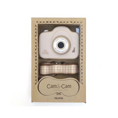 Mrs Ertha Ivory Soft Squares Cam Cam Camera - Swanky Boutique 