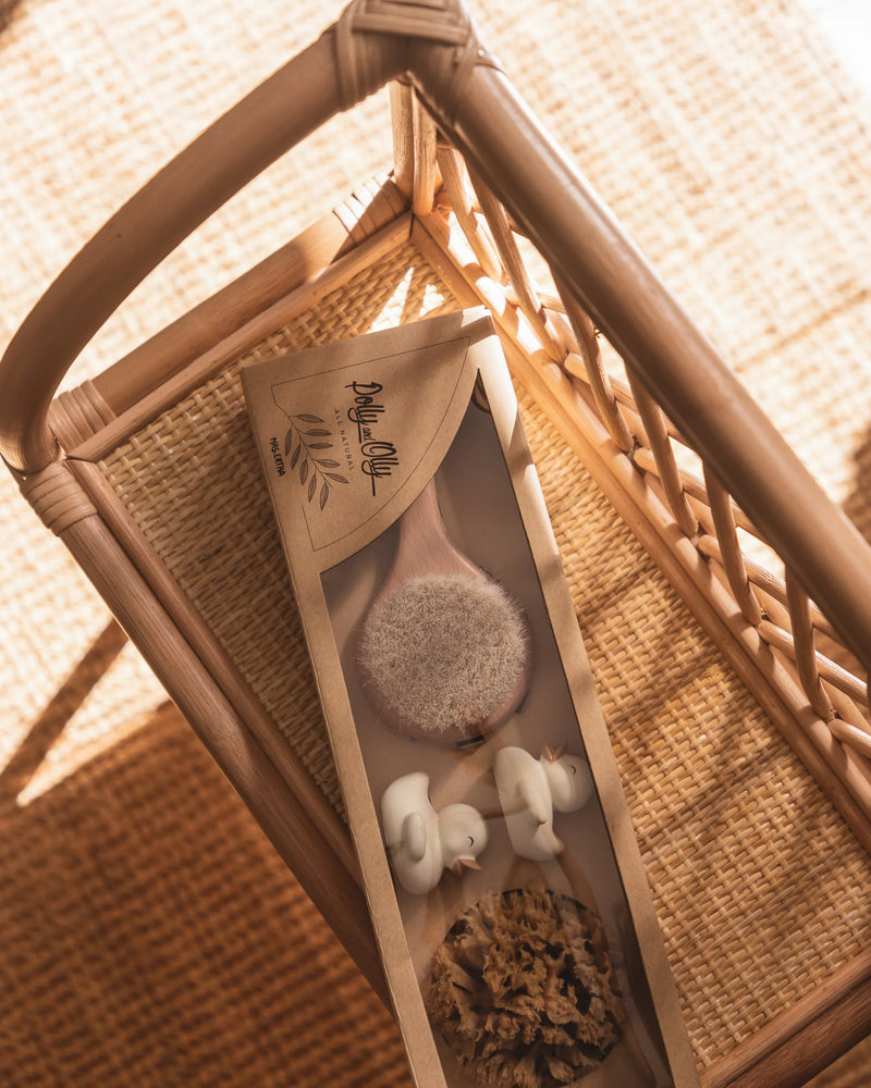 Mrs Ertha Polly & Olly Natural Bath Set - Swanky Boutique 