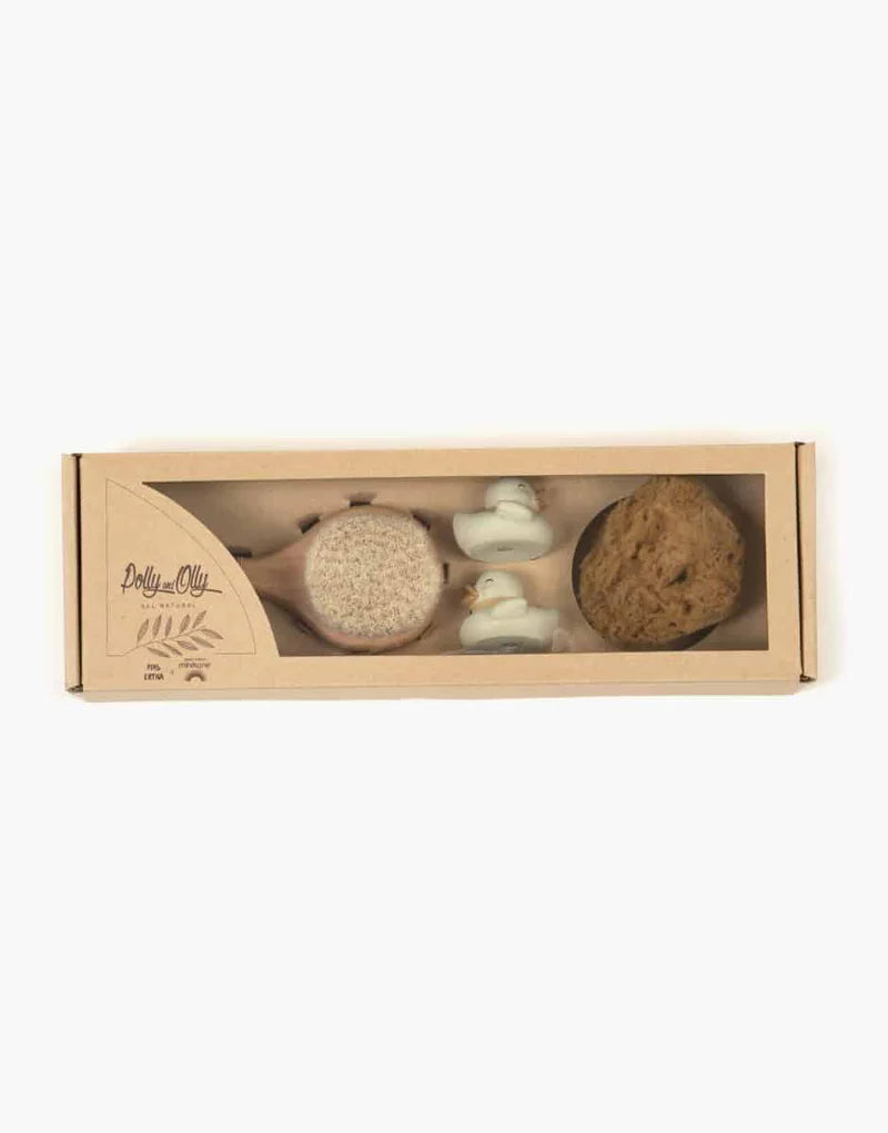 Mrs Ertha Polly & Olly Natural Bath Set - Swanky Boutique 
