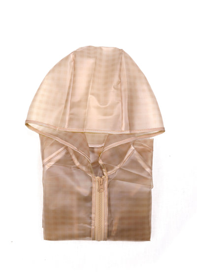 Mrs Ertha Rain Coat Drizzles Soft Squares - Swanky Boutique