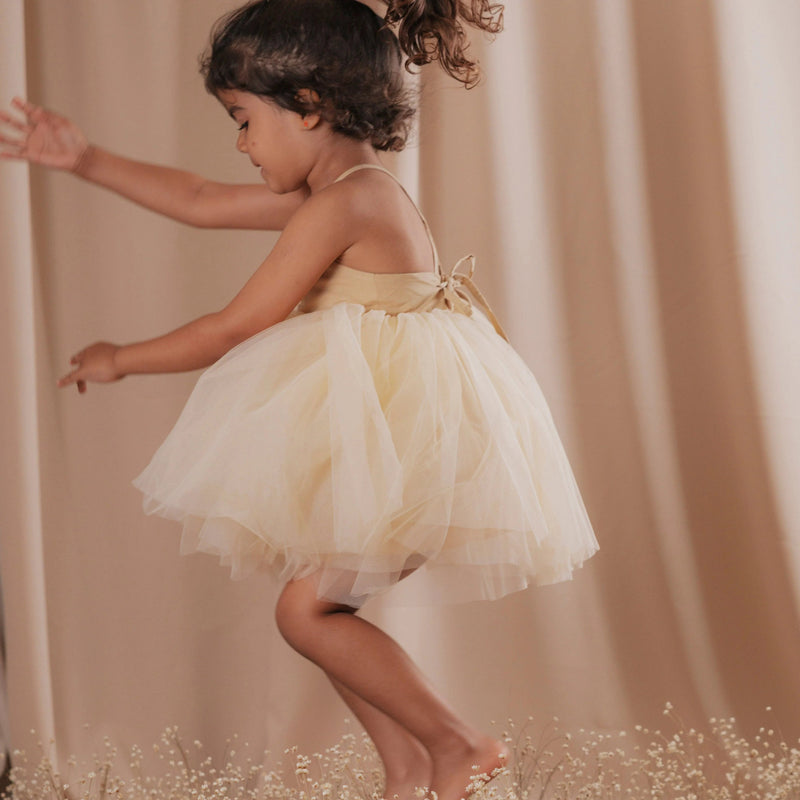 Mrs Ertha- Rosie Dress - Sunshine -Swanky Boutique Malta