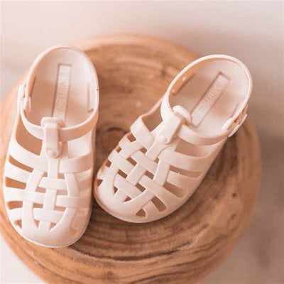 mrs ertha - Jelly Shoes, Floopers - Cloud Light Pink (Various sizes) - swanky boutique malta