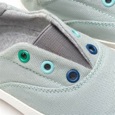 Sneakers, Toddler First Steps (Canvas) - Sage Green