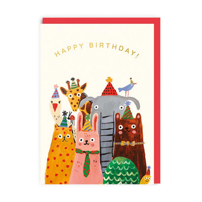 Ohh Deer - Greeting Card Animals Group Birthday - Swanky Boutique Malta 