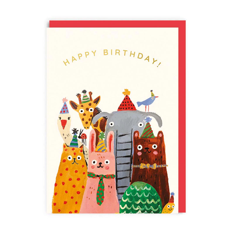 Ohh Deer - Greeting Card Animals Group Birthday - Swanky Boutique Malta 