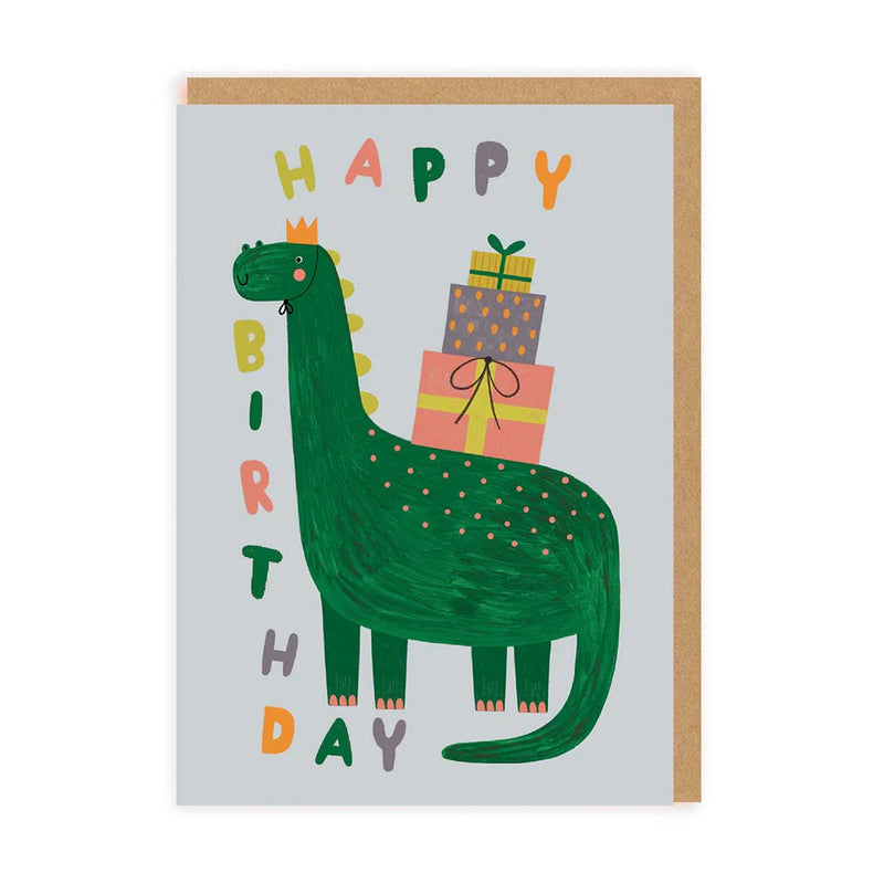 Ohh Deer - Greeting Card Happy Birthday Cute Dinosaur - Swanky Boutique Malta 