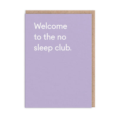 Ohh Deer - Greeting Card No Sleep Club - Swanky Boutique Malta 