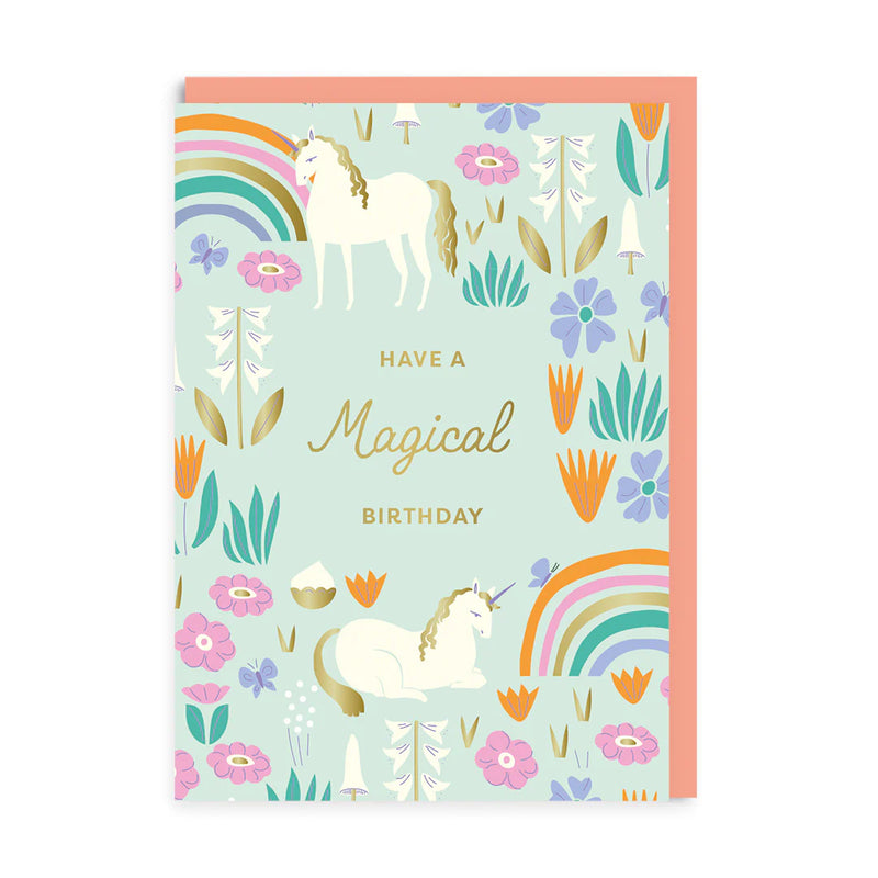 Ohh Deer - Greeting Card Rainbows and Unicorns Birthday - Swanky Boutique Malta 