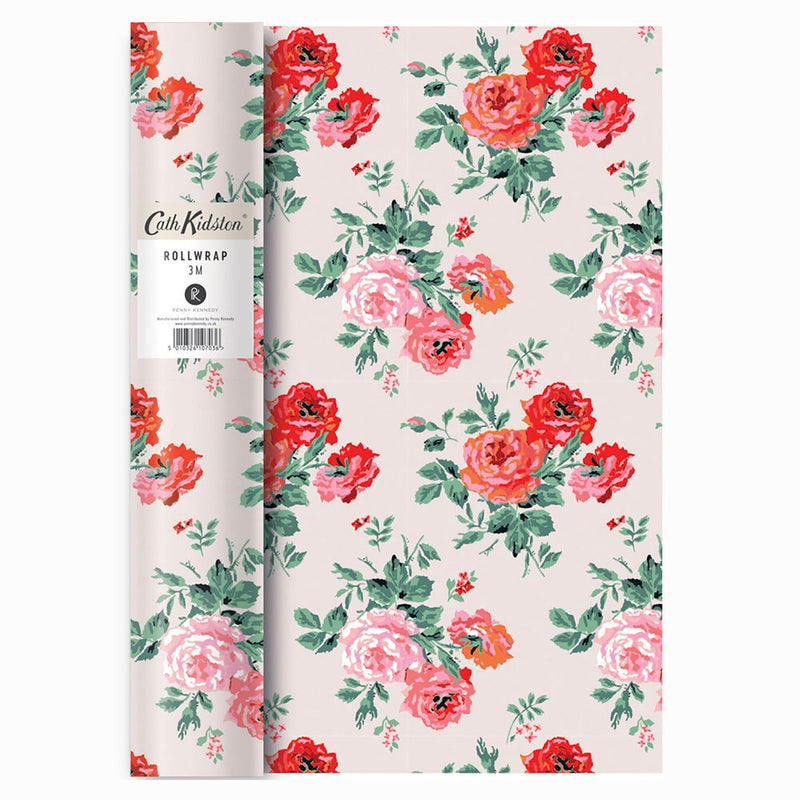 Ohh Deer - Wrapping Paper Roll Rose and Bows - Swanky Boutique Malta 