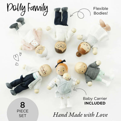 Dolls House Family, 7 Dolls