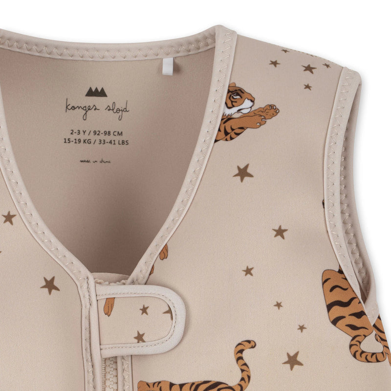 Swim Float Vest - Tiger