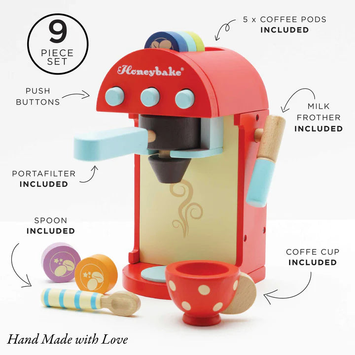 Le Toy Van - Coffee Machine Honeybake - Swanky Boutique