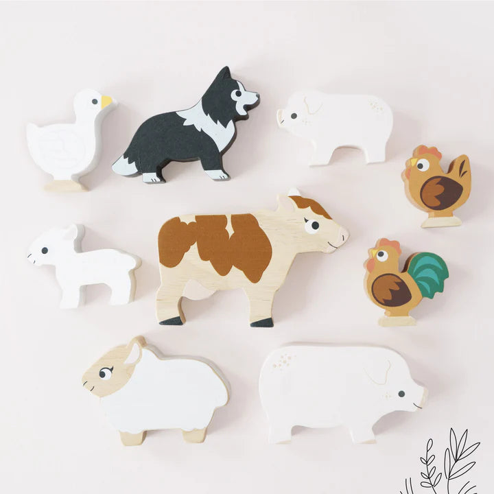 Le Toy Van - Stacking Farm Animals - Swanky Boutique