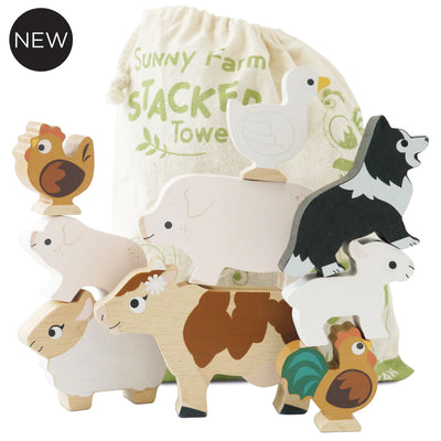 Le Toy Van - Stacking Farm Animals - Swanky Boutique