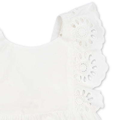 konges soejd - Posey Romper - Optic White - swanky boutique malta