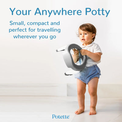 Potette Plus Travel Potty - Blue - Swanky Boutique