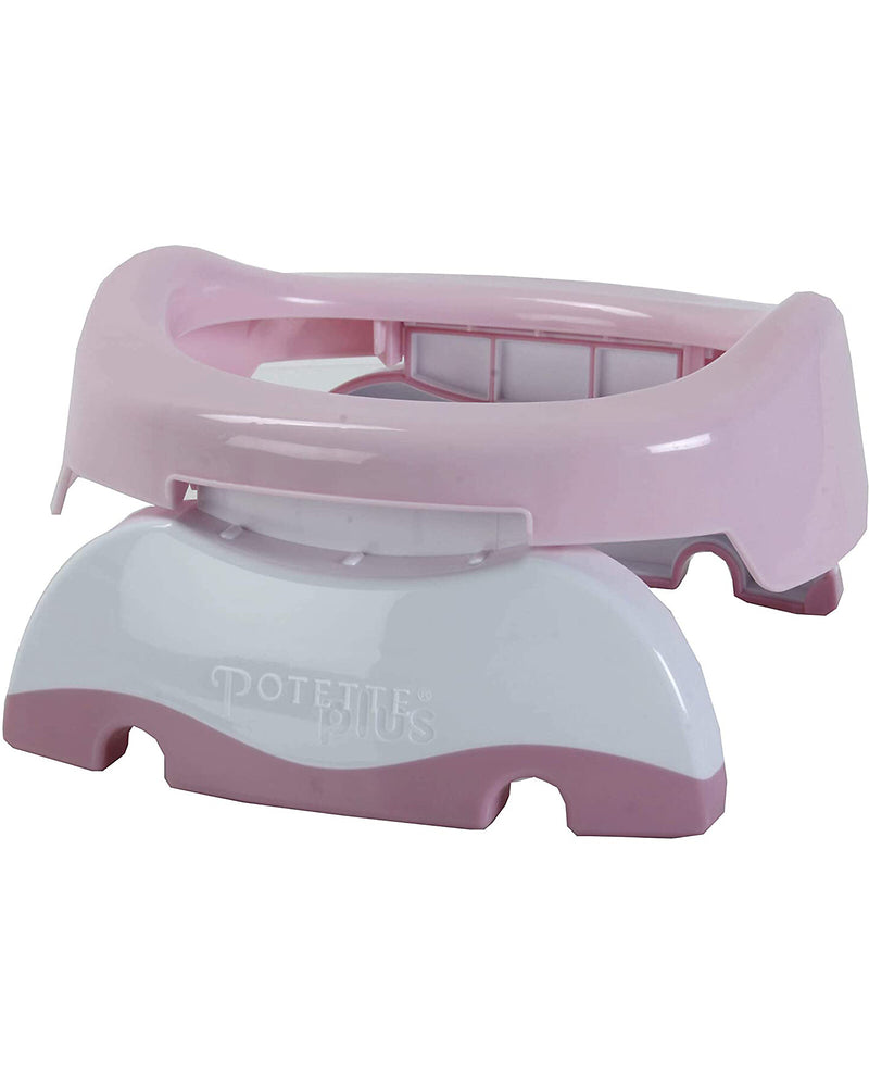 Potette Plus Travel Potty - Pastel Pink