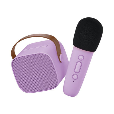 lalarma - Kids Karaoke, Bluetooth Speaker & Wireless Microphone - Purple - swanky boutique malta