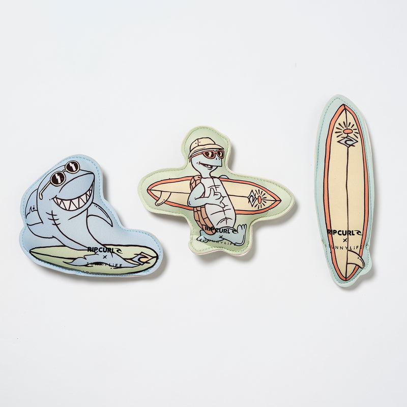 Dive Buddies, 3-Pack Ripcurl x Sunny Life - Shred Turtle Aqua